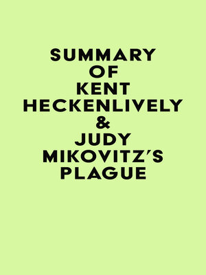 cover image of Summary of Kent Heckenlively & Judy Mikovitz's Plague